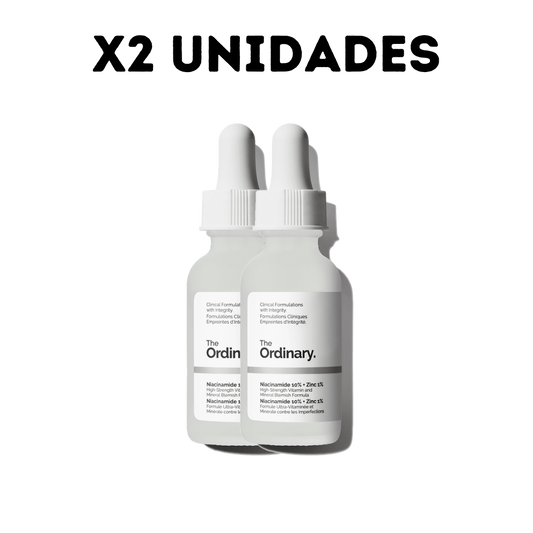 Niacinamide 10% + Zinc 1% X2 Und de 30ML - PIEL GRASA Y PROPENSA AL ACNE